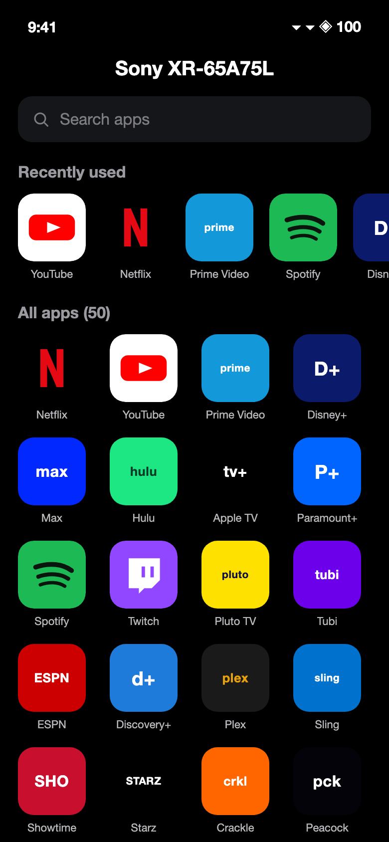 Universal Remote screenshot