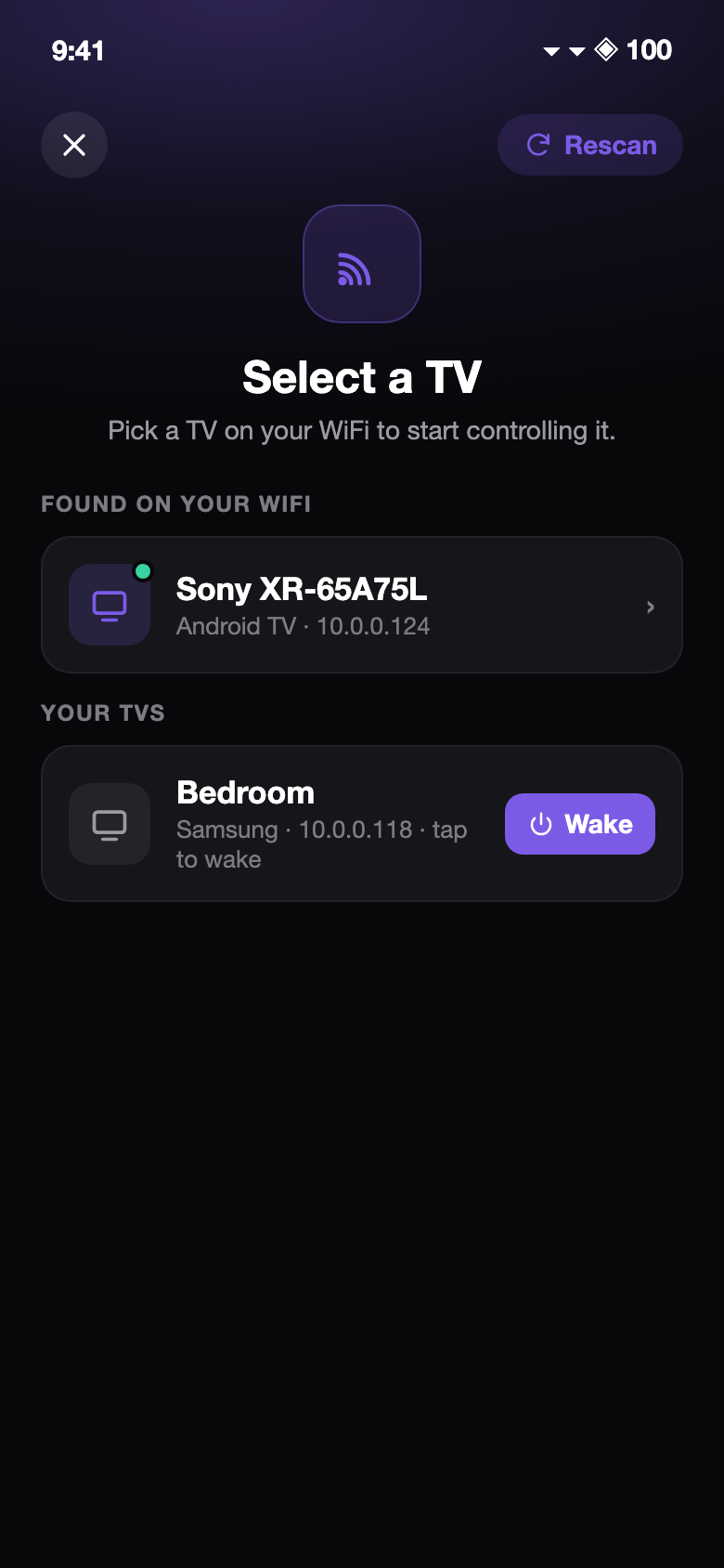 Universal Remote screenshot