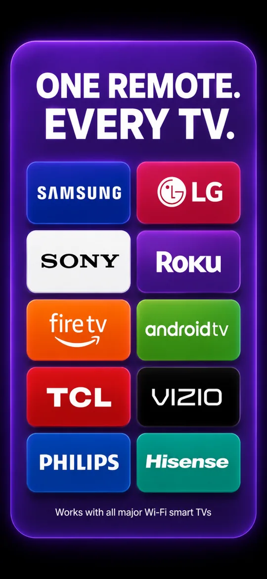 One remote, every TV